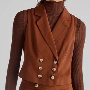 Free People Debbie Vest Top NWT